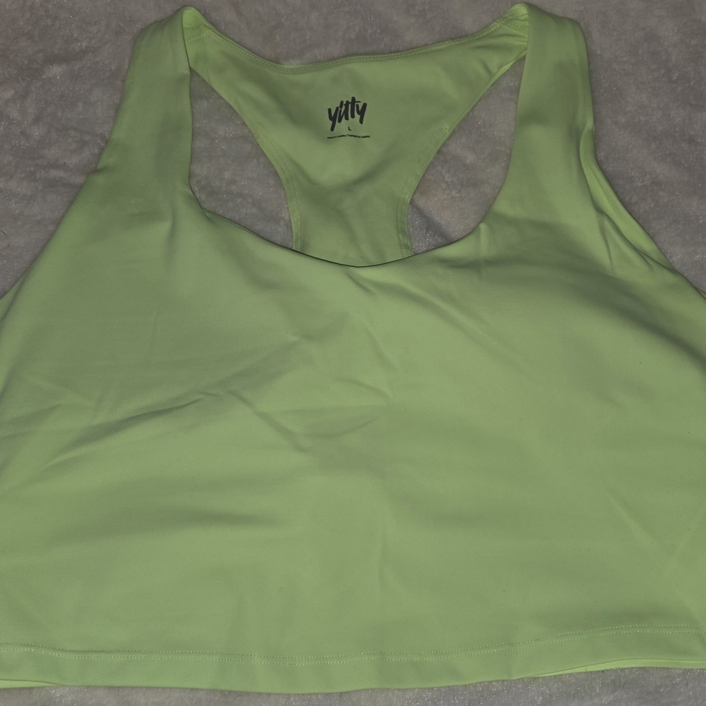 YITTY Vibrant Green Sports Bra